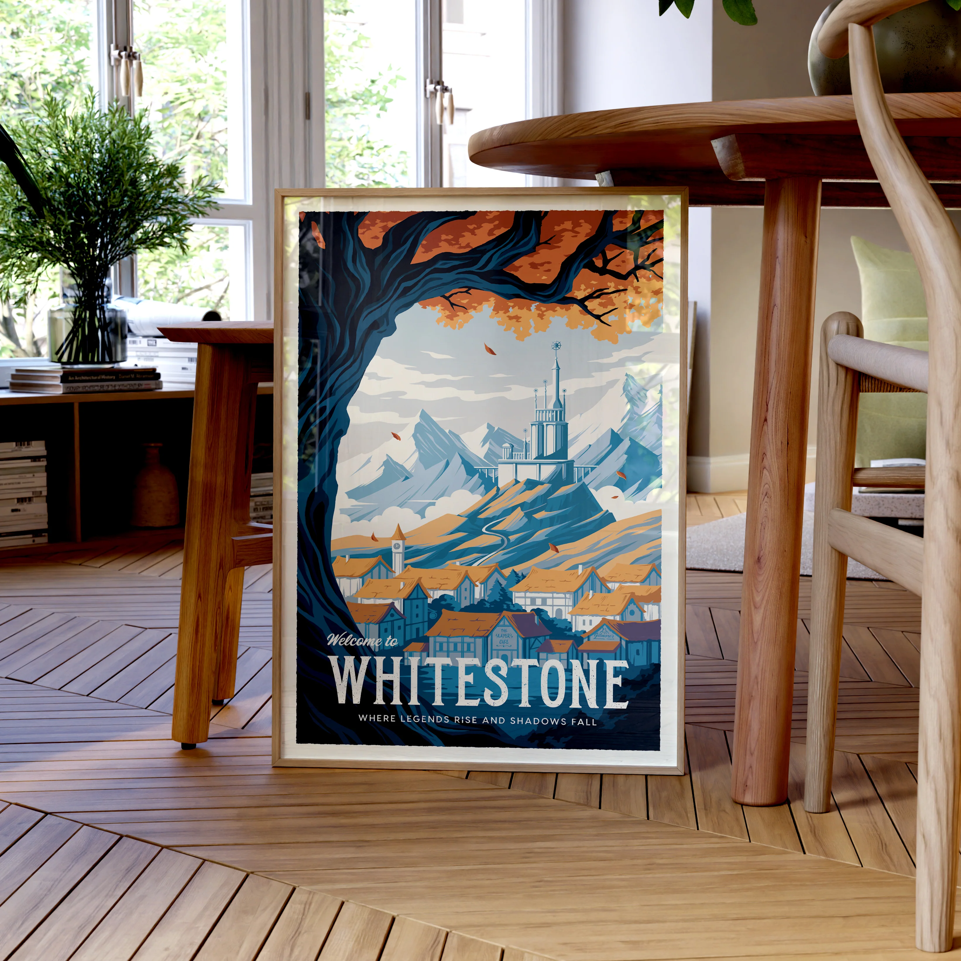Whitestone Retro Travel Poster - Image 4