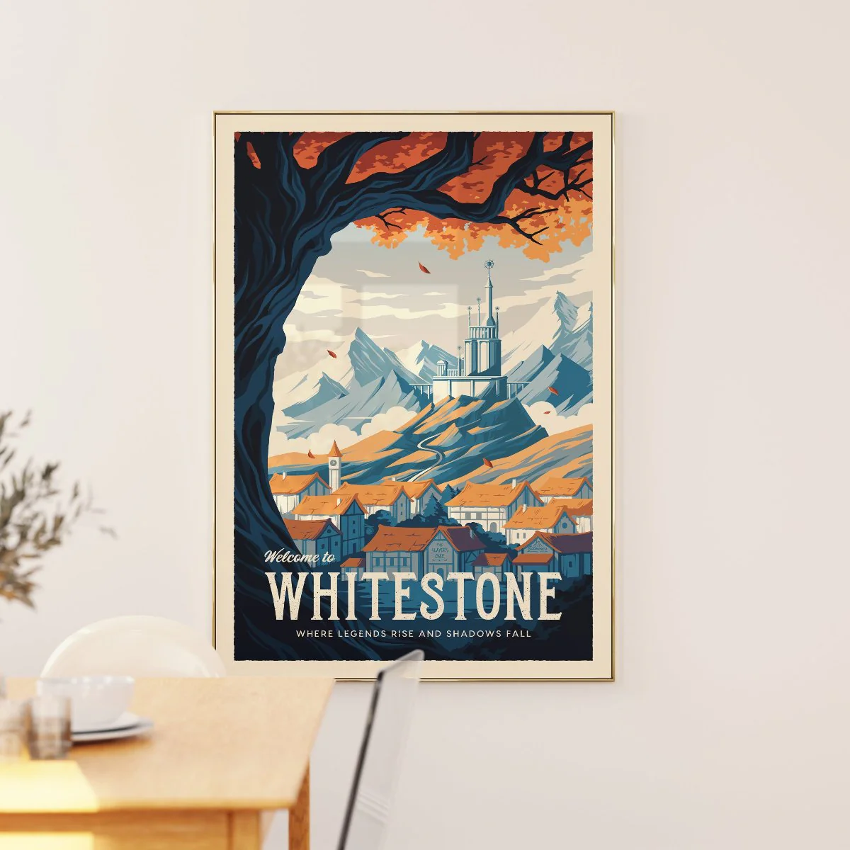 Whitestone Retro Travel Poster - Image 5